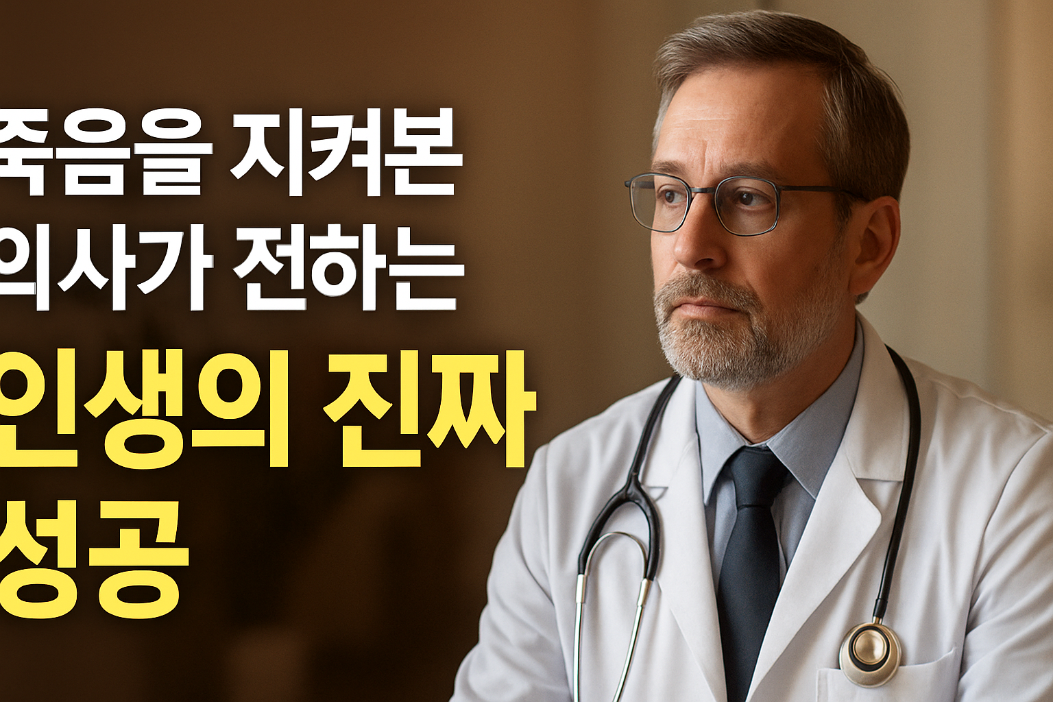 성공보다 중요한 건 결국 이것이었다&ndash; 수많은 인생을 지켜본 의사의 고백