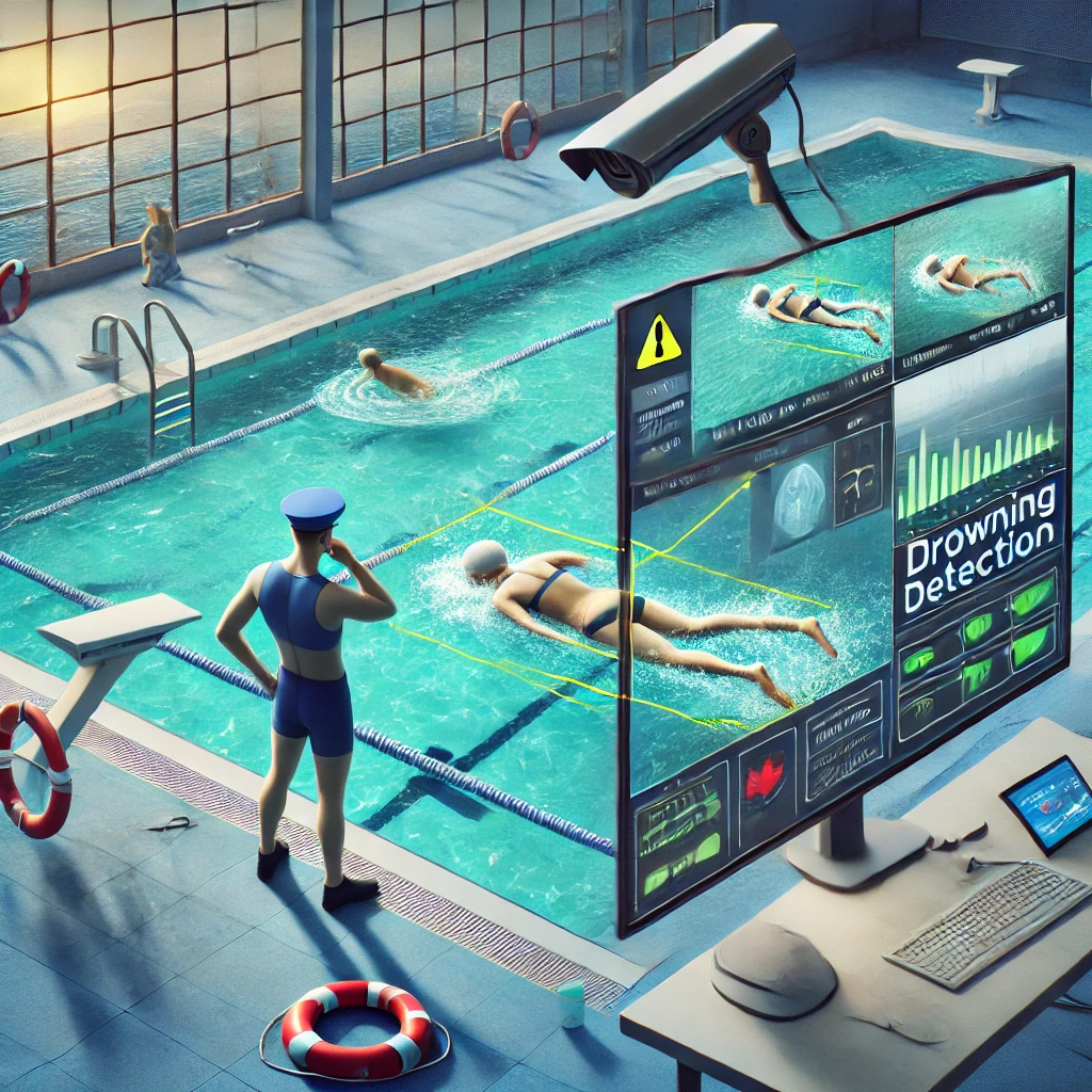 AI로 익사 예방하는 그림