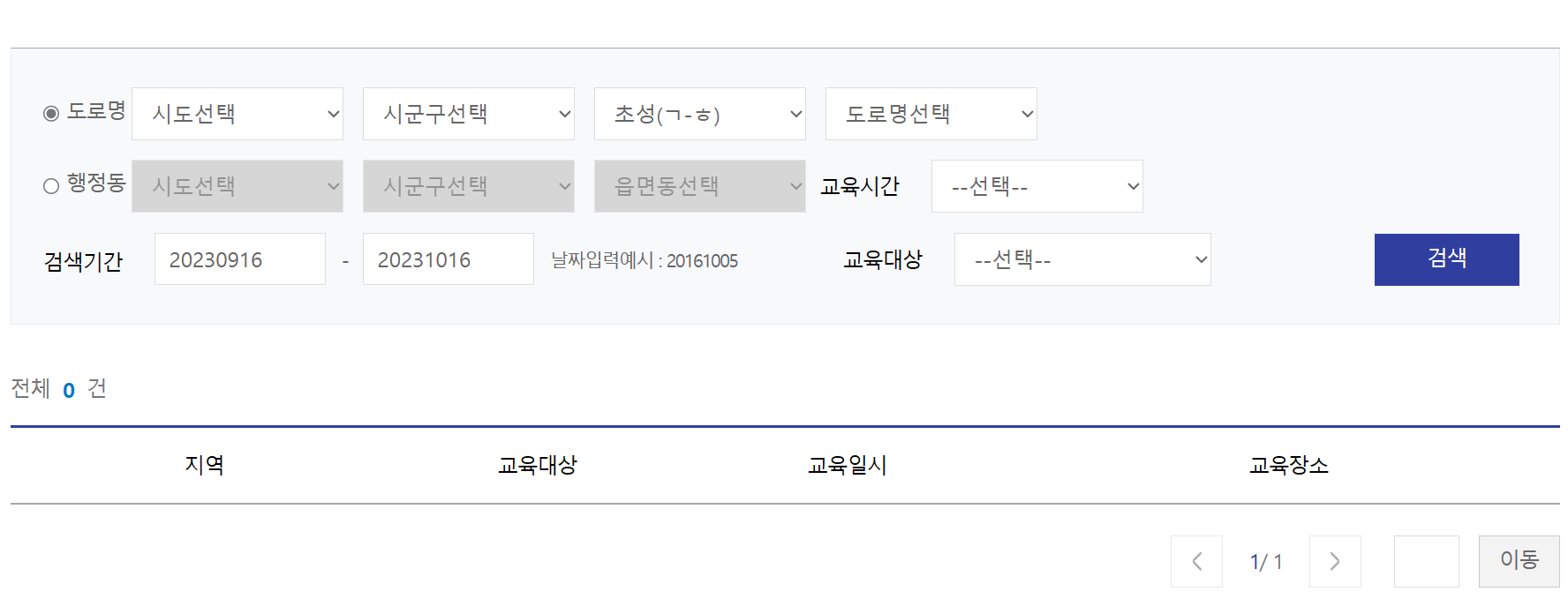 민방위 불참 벌금