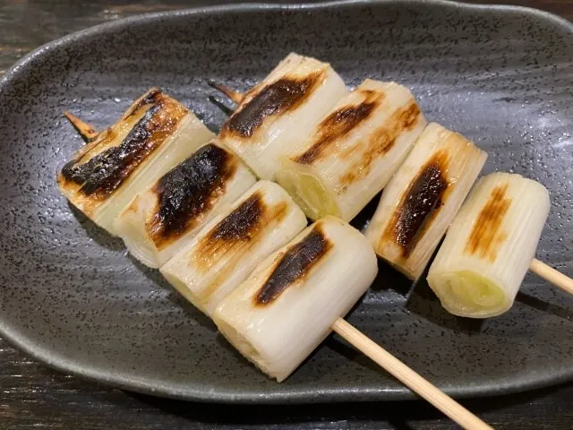 대파 꼬치 구이
