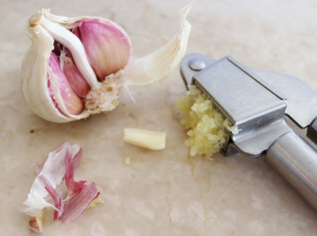 마늘과 다진마늘