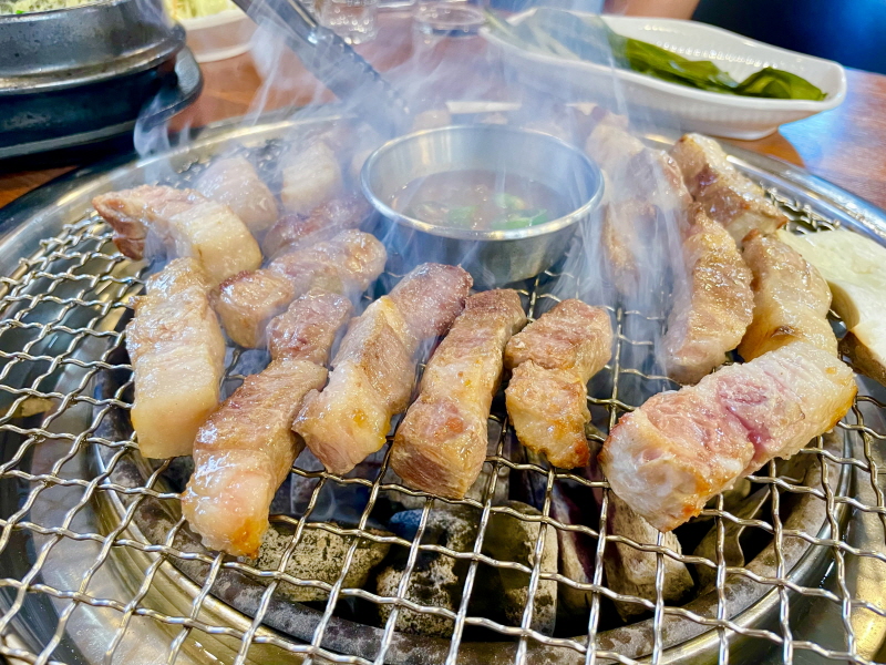 진영 맛집 대식가 2900 돼지껍데기