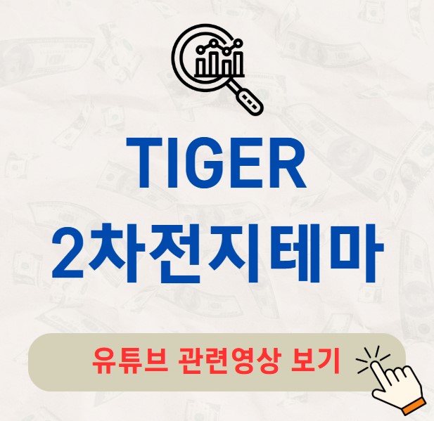 TIGER 2차전지테마 ETF 배당금 수익률 주가 구성종목