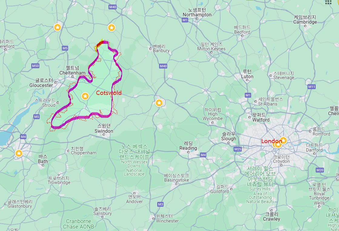 영국 작은 마을 코츠월드