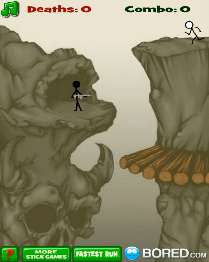 졸라맨-순발력-플래시게임-시작-화면