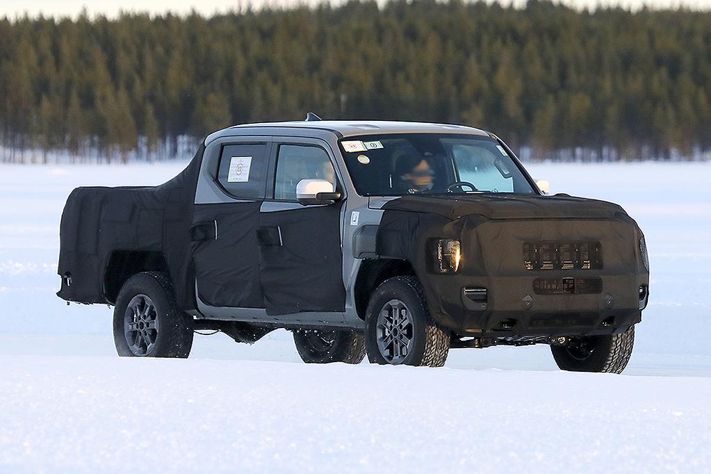 기아 타스만 테스트카 스파이샷