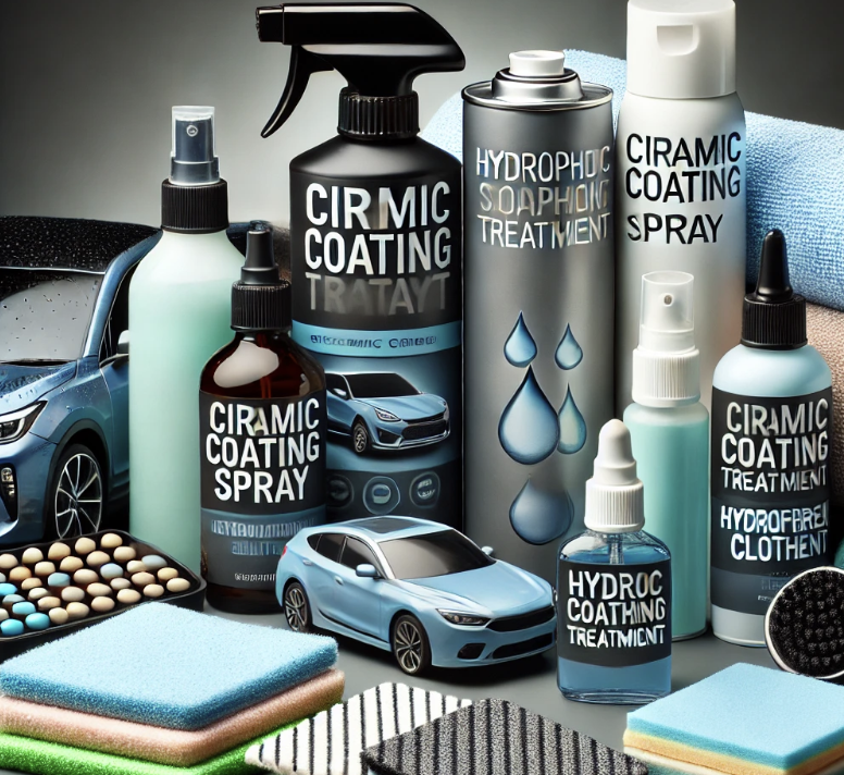 여러 종류에 차량용품들 사진