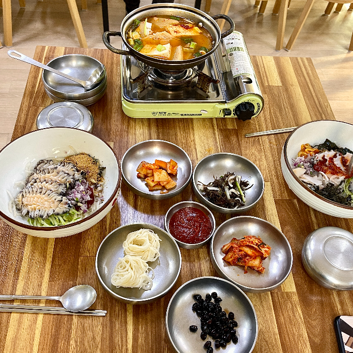 물회상차림
