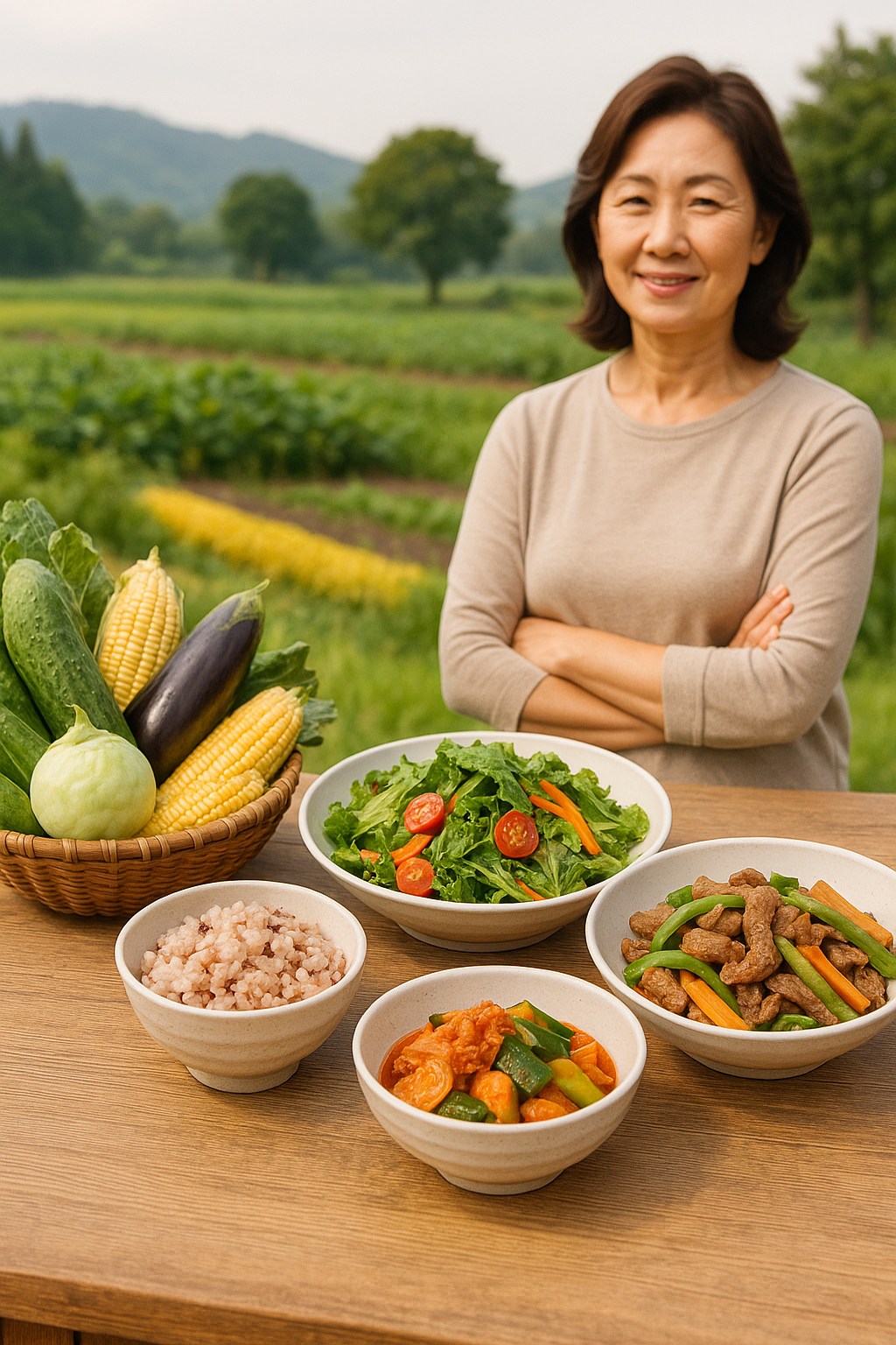 전북 중년 건강 농산물 활용법 (지역먹거리, 제철식단, 건강식)