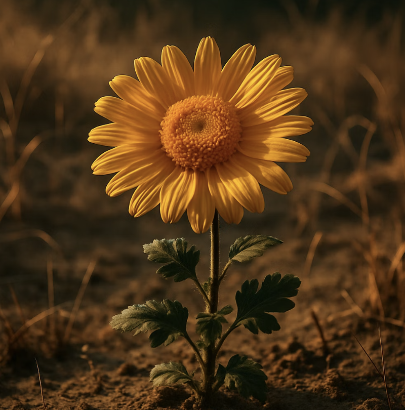 야생화의 취향&amp;#44; 햇살은 보약 물과 거름은 독약