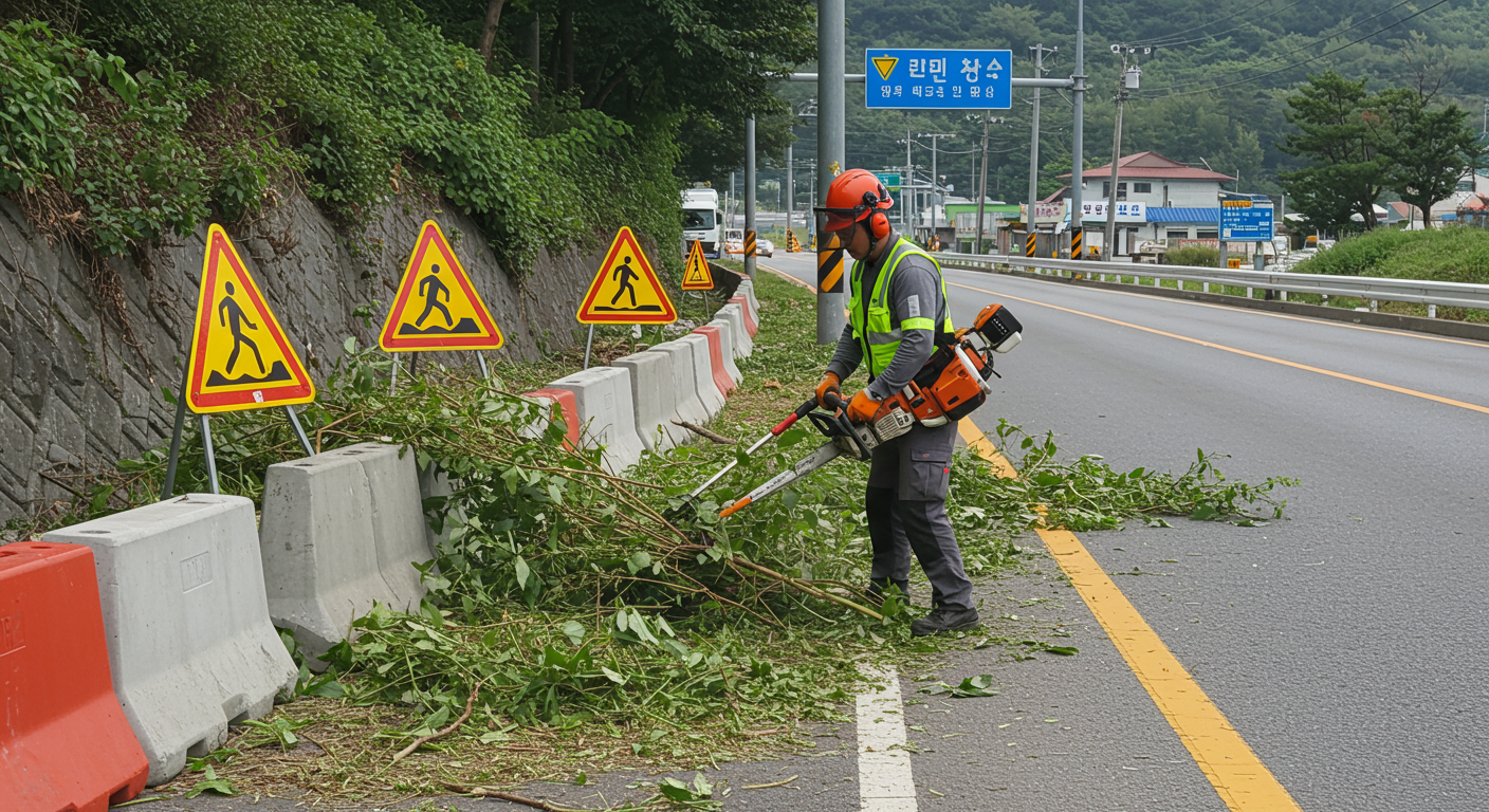 제초작업&amp;#44; 도로안전&amp;#44; 지자체책임