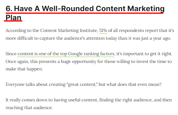 좋은 콘텐츠 연구자료 이미지