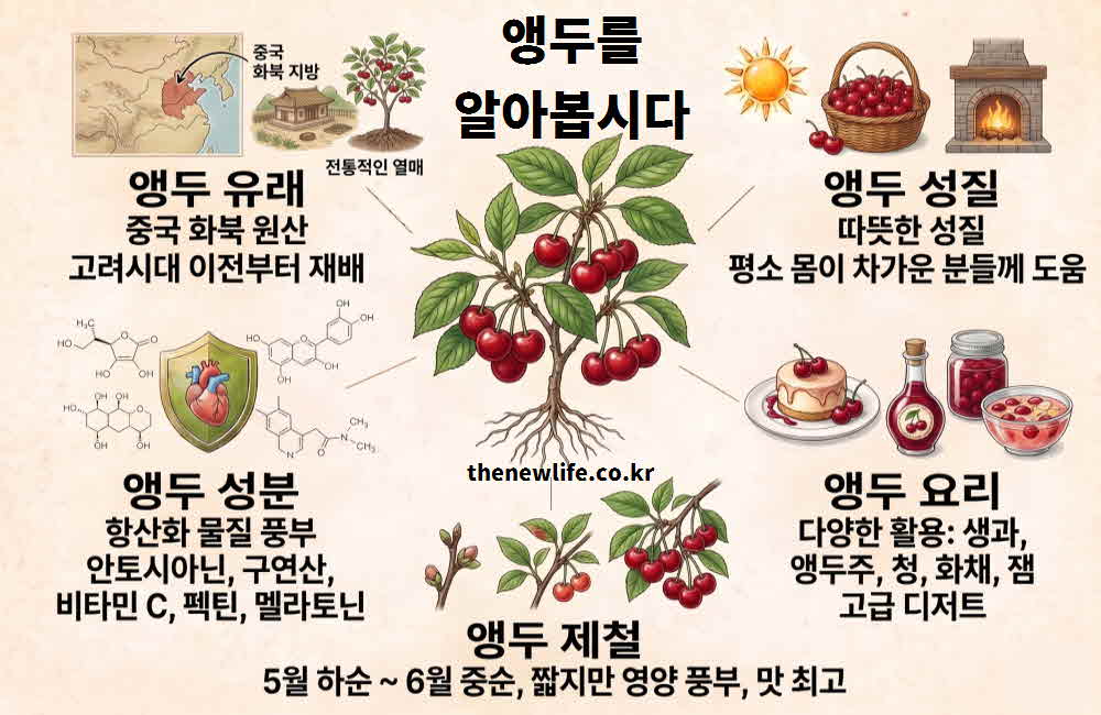 앵두 효능 유래 기원