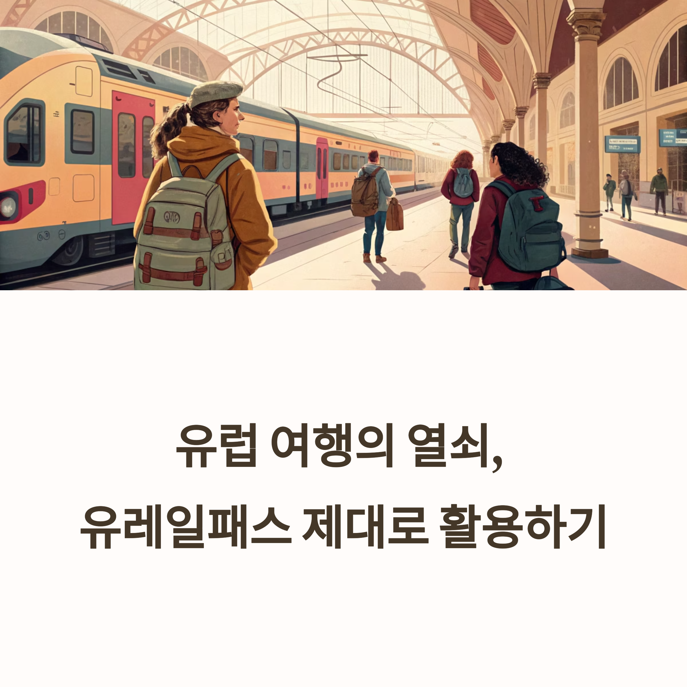 유럽 유레일패스 제대로 쓰는 법