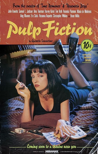 영화 펄프식션 포스터 사진