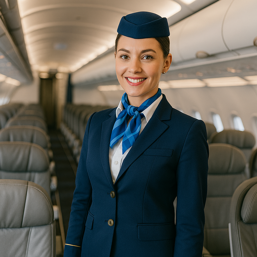 항공승무원 사진