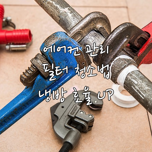 에어컨 관리법: 필터 청소, 실외기 