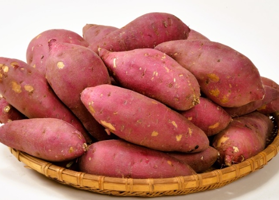 한국의 떡 종류 오그랑떡-고구마