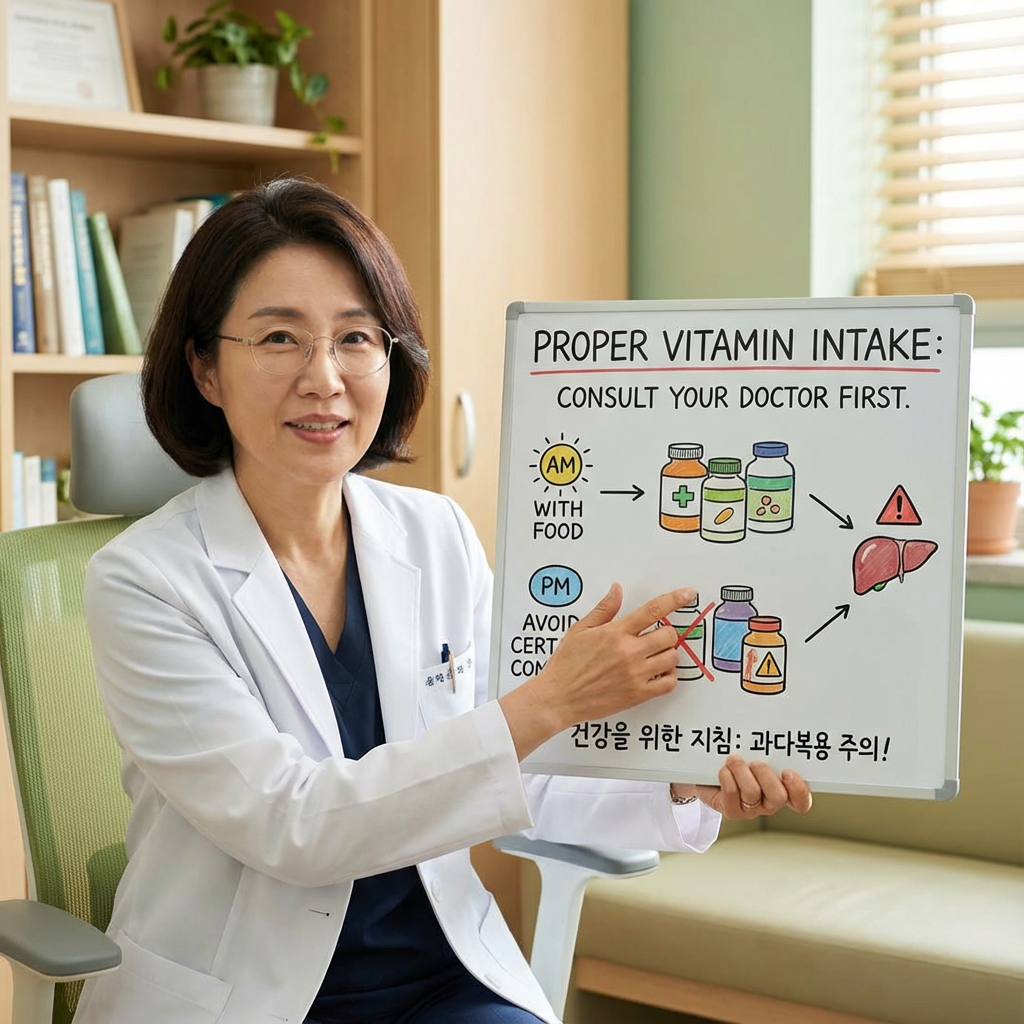 비타민 섭취 실수하면 독 건강 지키는 완벽 활용법