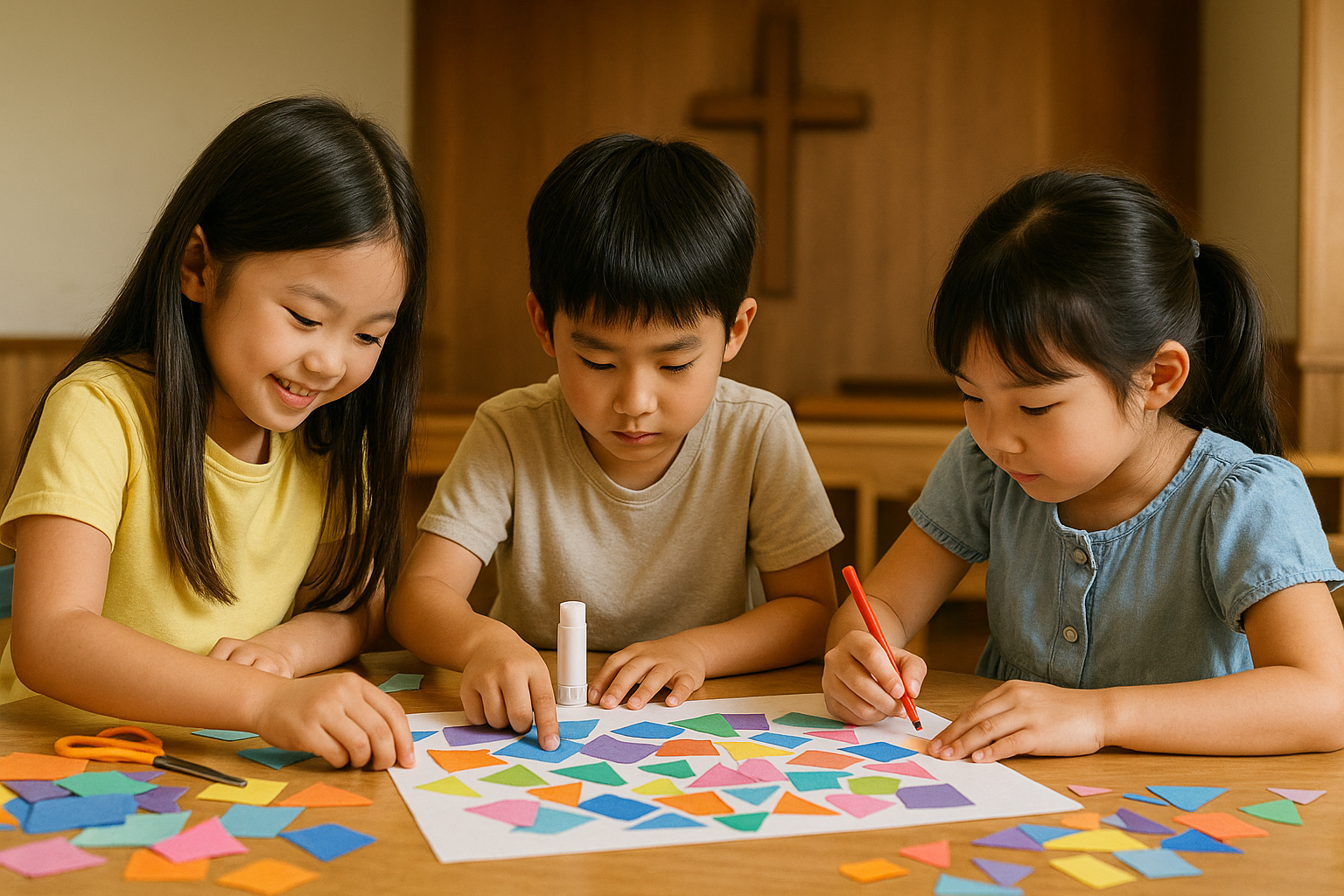 아이들을 위한 교회 공예수업 이야기