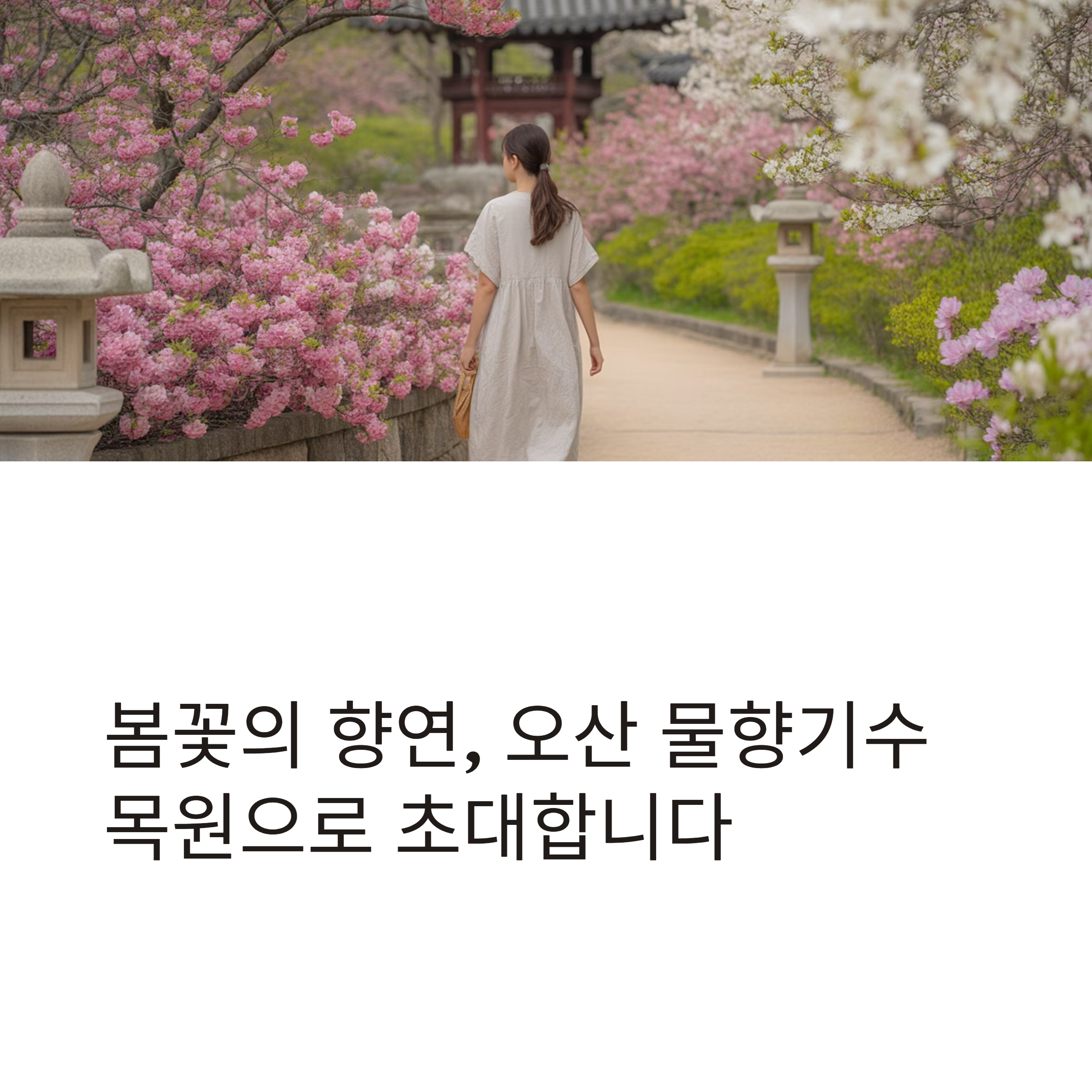 오산 물향기수목원 봄꽃 향기 가득한 힐링 산책