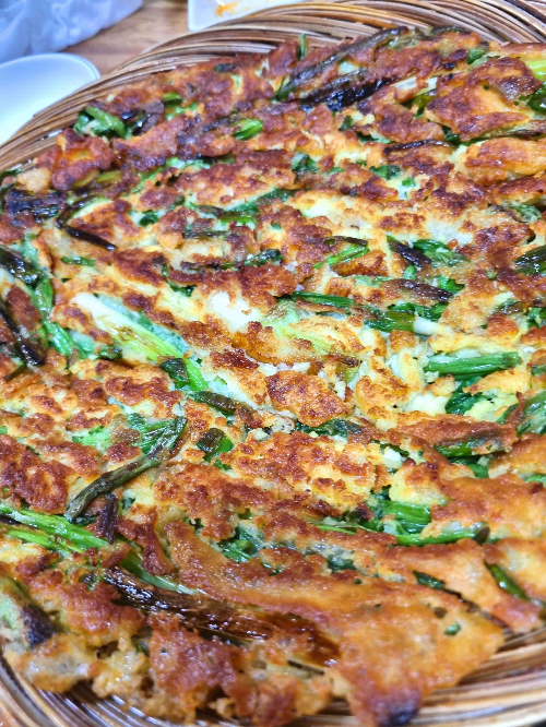 대릉원 근처 맛집, 숙영식당 파전