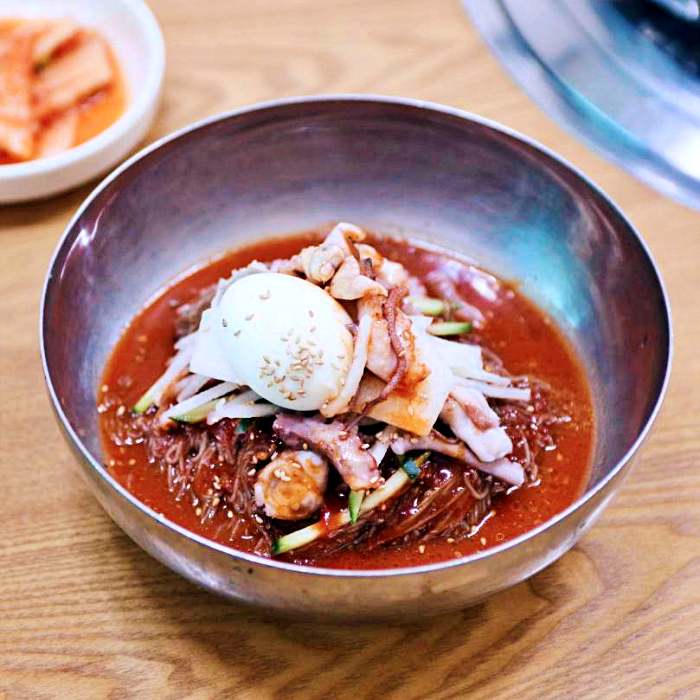 나혼산, 나혼자 산다 목포 산낙지 한 마리 통째, 매콤한 소갈비 비빔 냉면 맛집