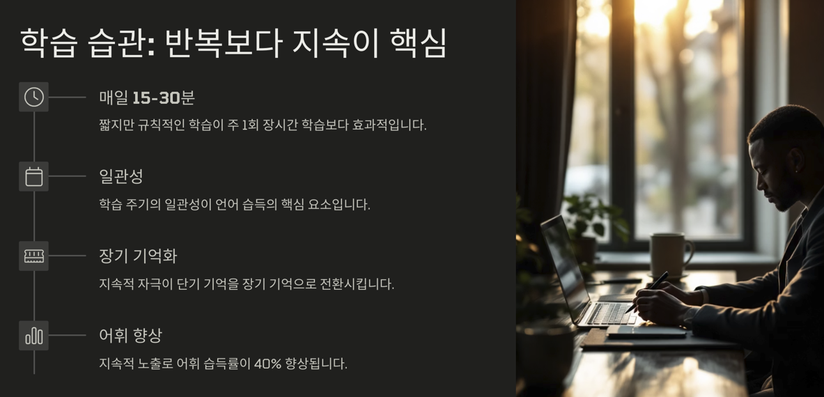 지속적 학습 습관