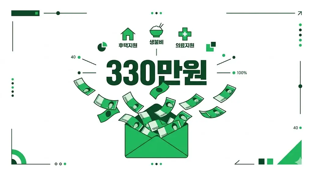근로장려금 정기신청 마감D-166월 1일 자정까지 &mdash; 지금 바로 신청 330만원 이미지