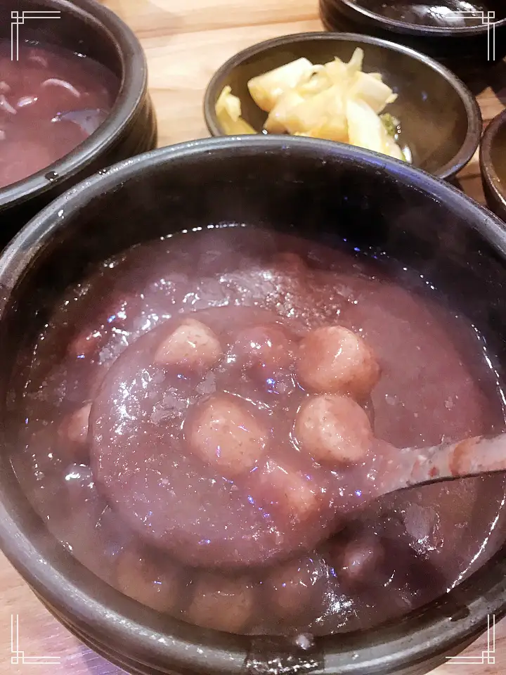 분당 정자돟 먹자골목 가게 팥칼국수 동짓날의 추억 옹심이 팥죽 장사의 신 맛집 추천