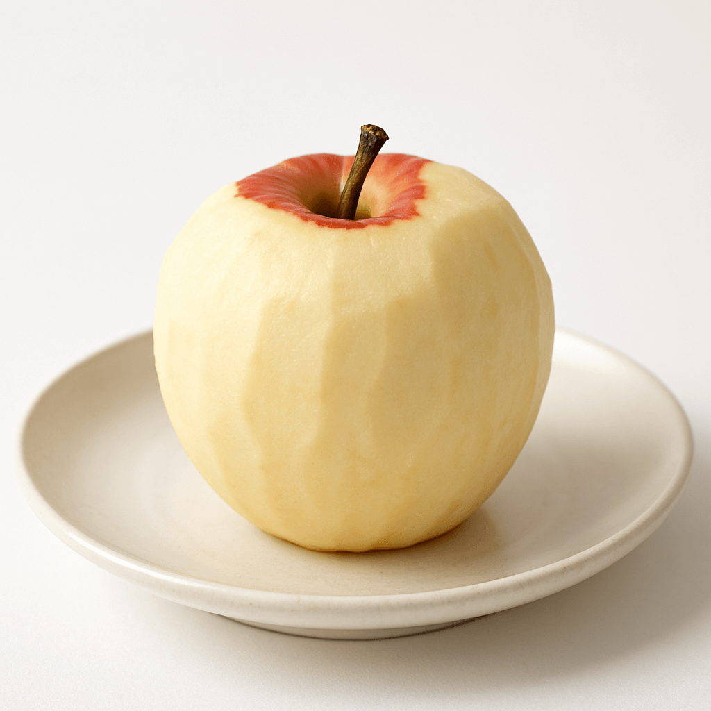 변비 해결법 - 사과 섭취 방법, 껍질 제거하면 식이섬유 함량 감소