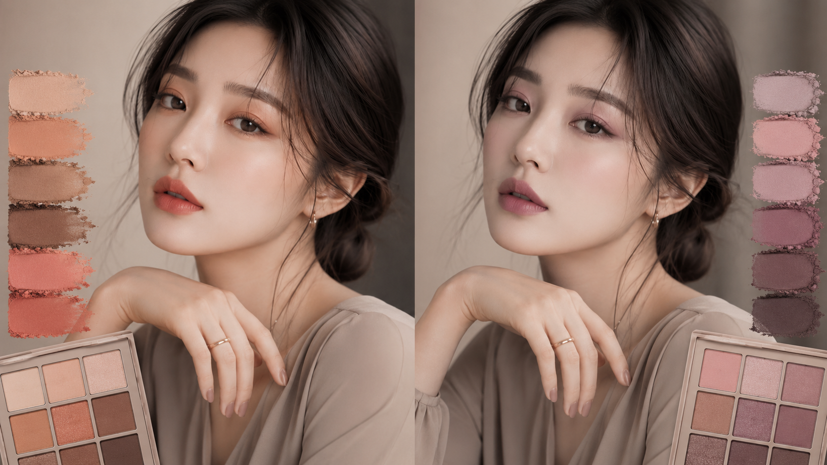 웜톤과-쿨톤별-뮤트-아이섀도우-색상-조합