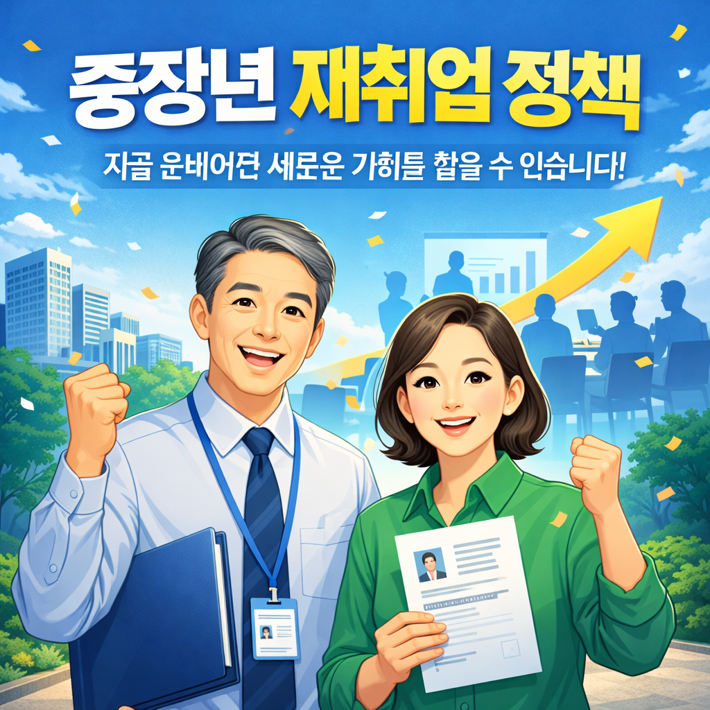 2026년 중장년 재취업 지원 