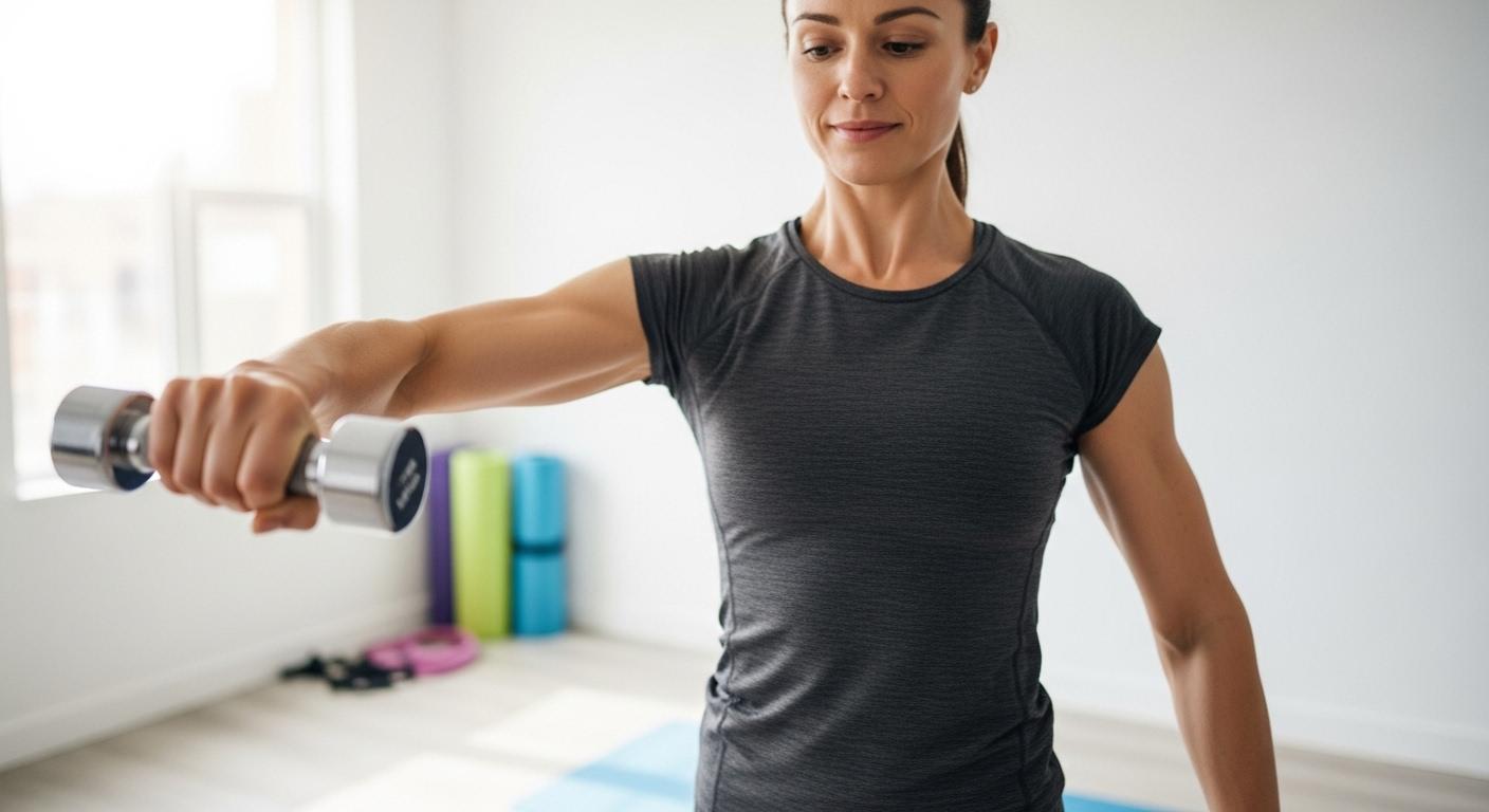 팔뚝살 쉽게 빼는 방법