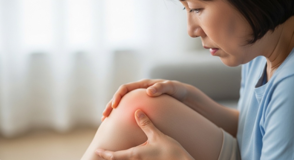 관절 상태 확인