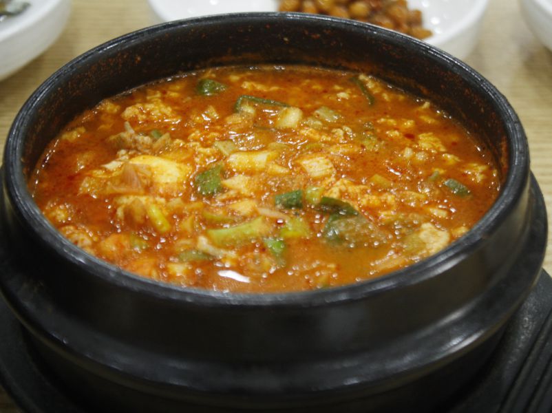 강릉짬뽕순두부 동화가든 메뉴