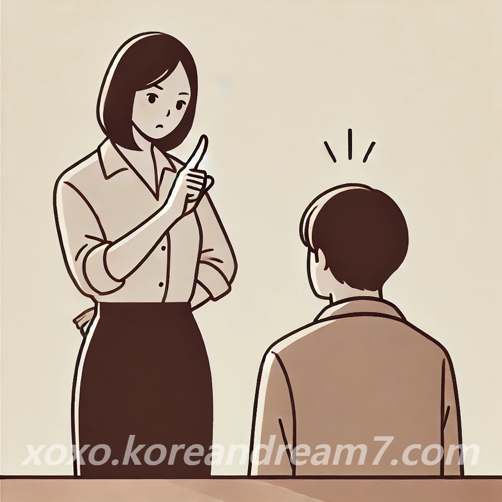혼내는꿈해몽