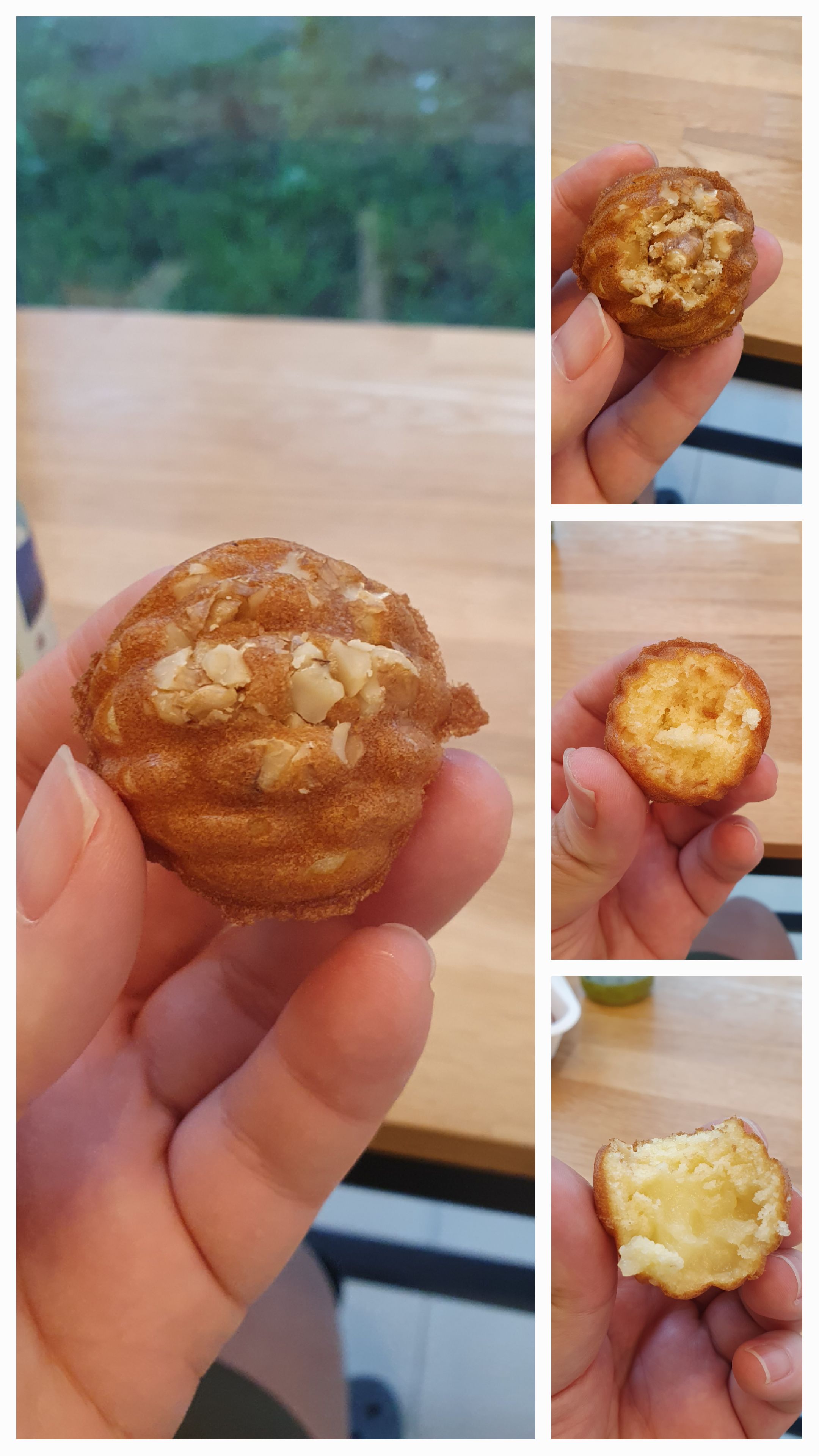 카페아에 슈크림 호두과자