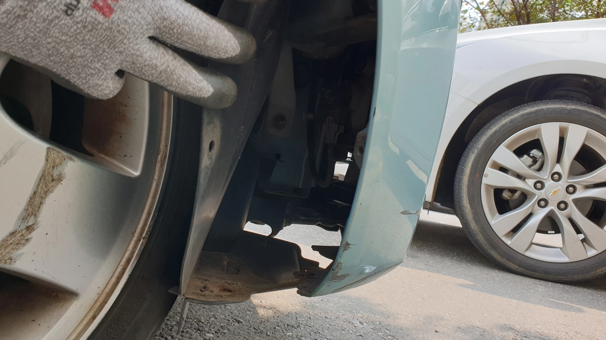 스파크 안개등 위치