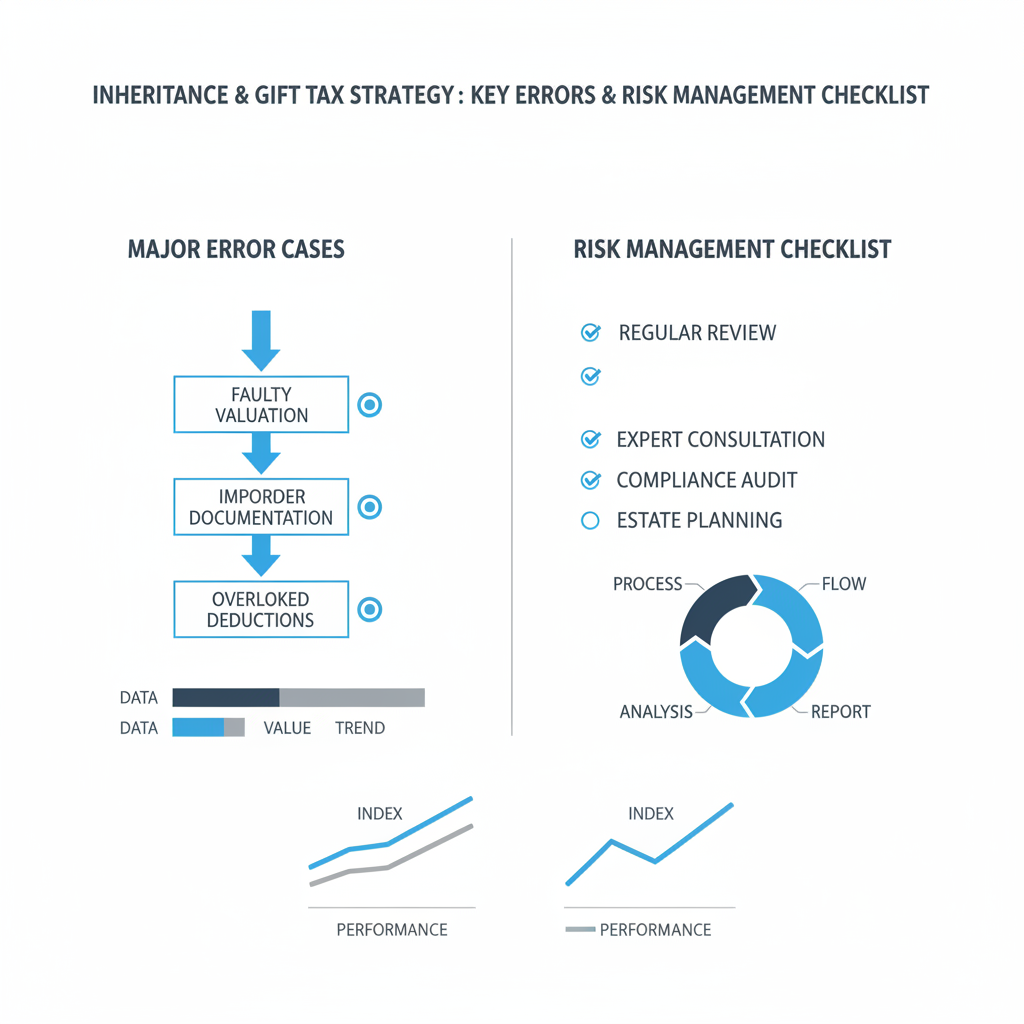 상속세 증여 전략 주요 오류 사례 및 리스크 관리 체크리스트