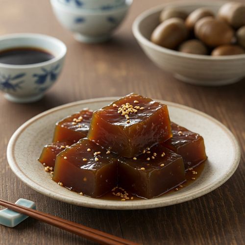 도토리묵무침