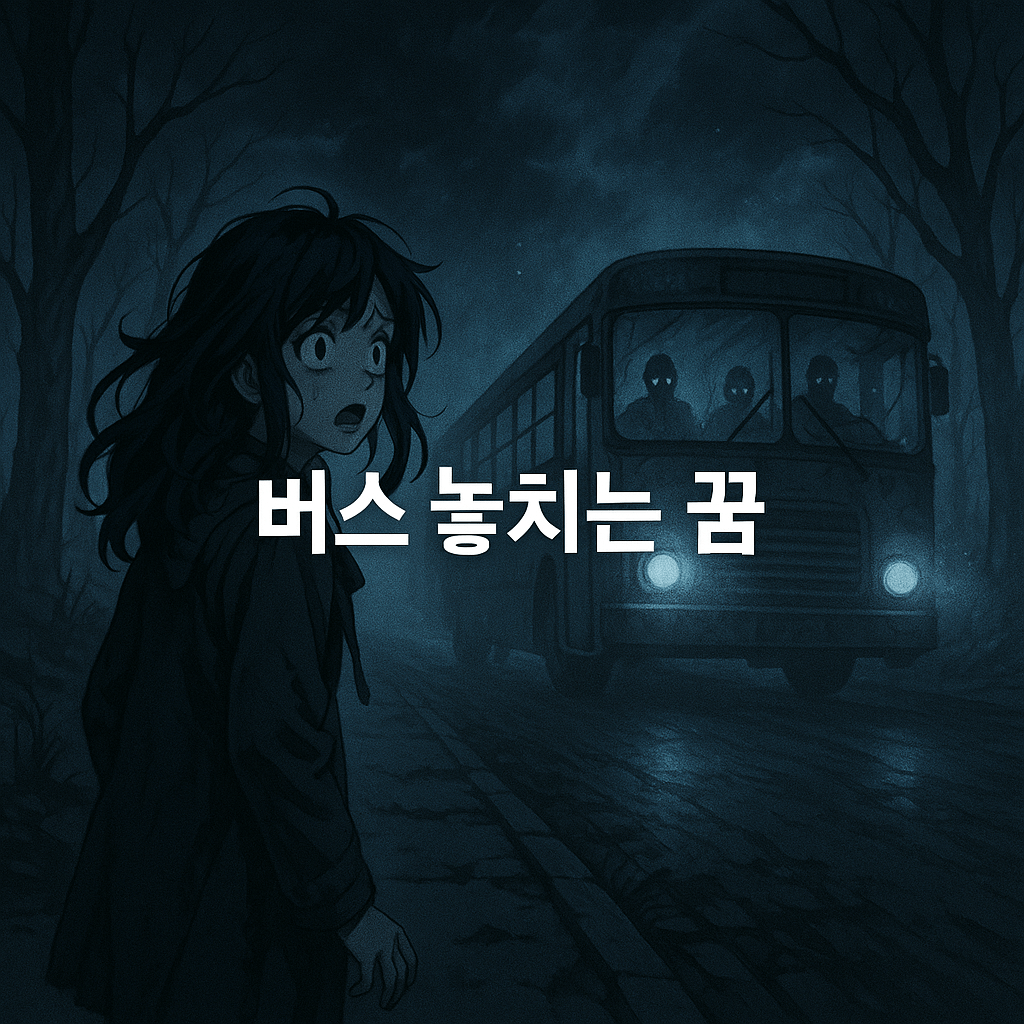 버스 놓치는 꿈 해몽