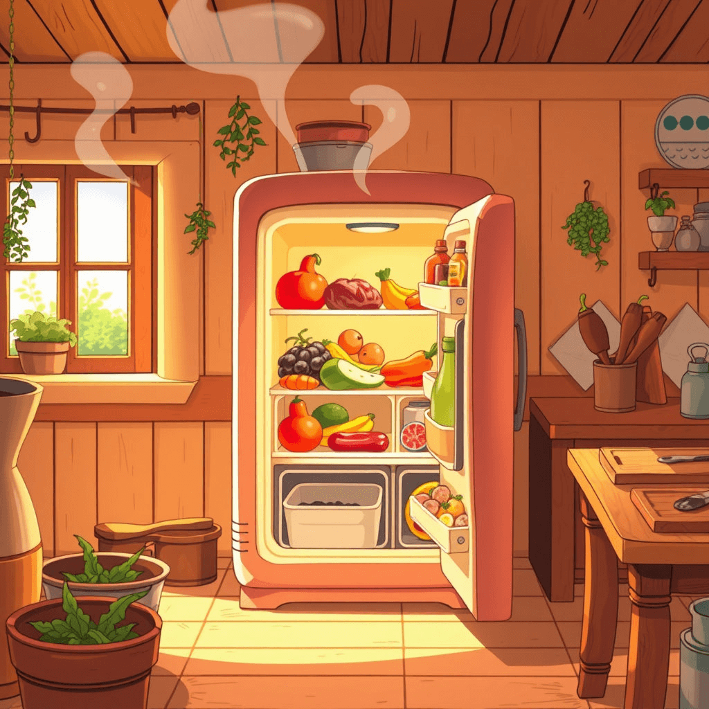 냉장고에 고기가 가득한 꿈 해몽