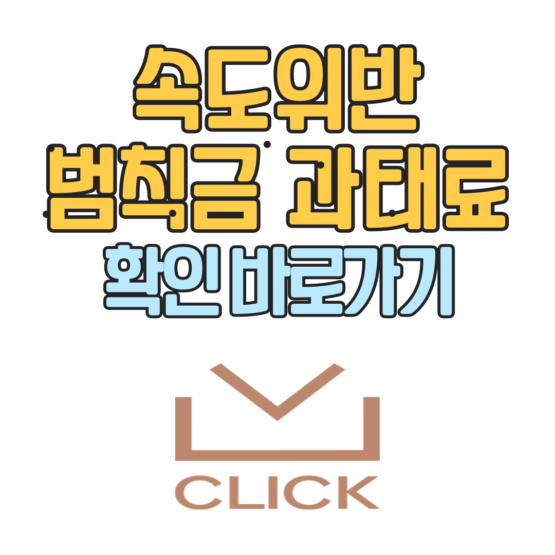속도위반 범칙금 과태료