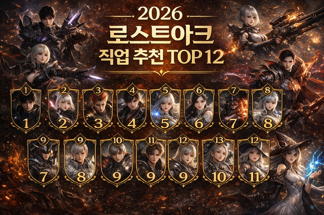2026 로스트아크 직업 추천, 이것만 보면 끝