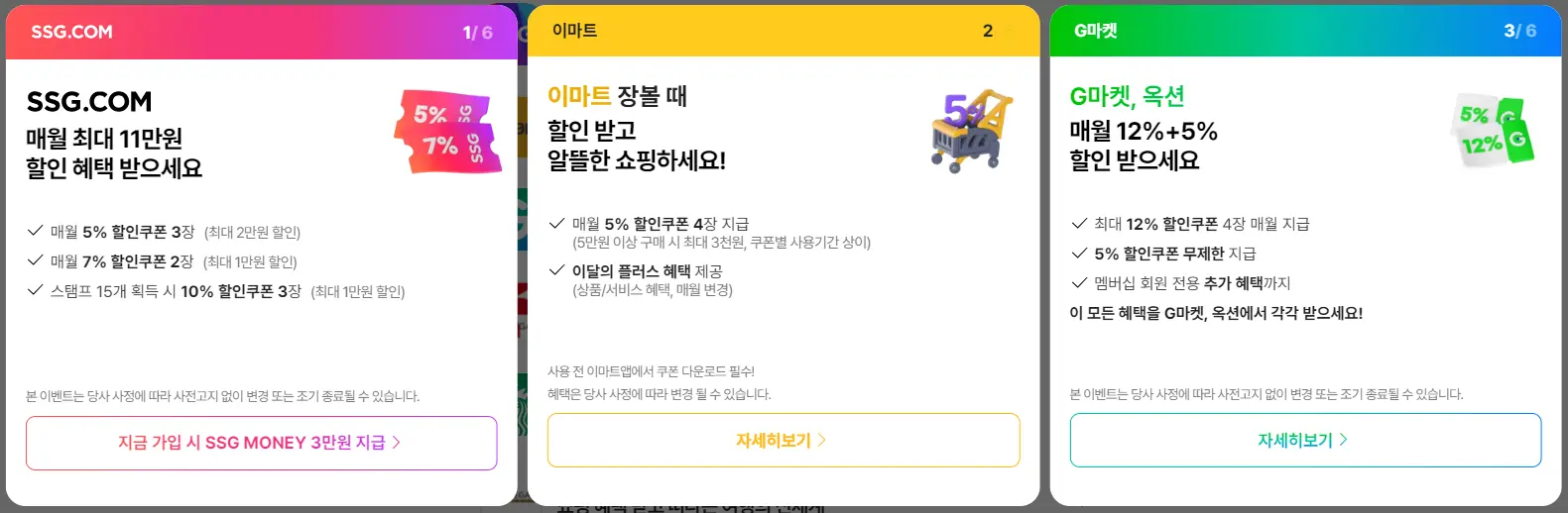 최대 11만원 할인혜택, 신세계유니버스 클럽 연회비, 혜택, 해지방법