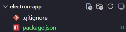 package.json 생성된 이미지