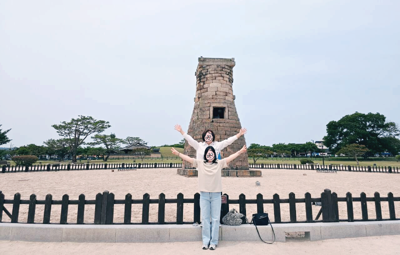 첨성대 전경