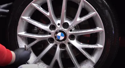 독일차 휠 분진 디테일링