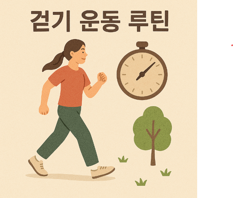 걷고 있는 사람과 시계, 나무 관련 이미지